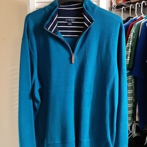 Lands End XL quarter zip sweater